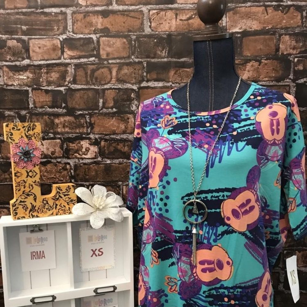 LuLaRoe Disney Irma New with Tags